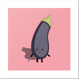 It's aubergine and it's an art - aubergine art Posters and Art